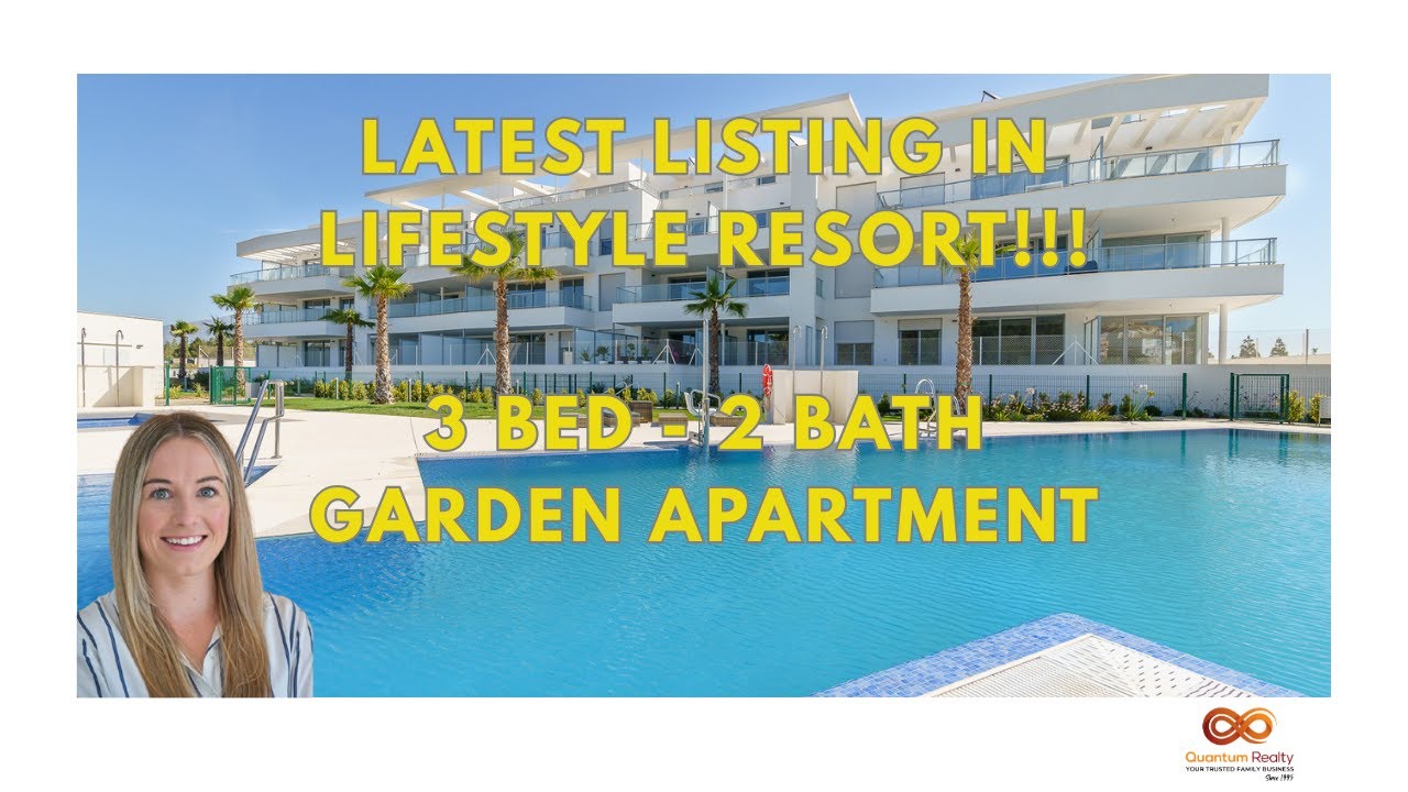 New 3-Bed Garden Apartment El Chaparral | Close to Beach | €599k Costa del Sol